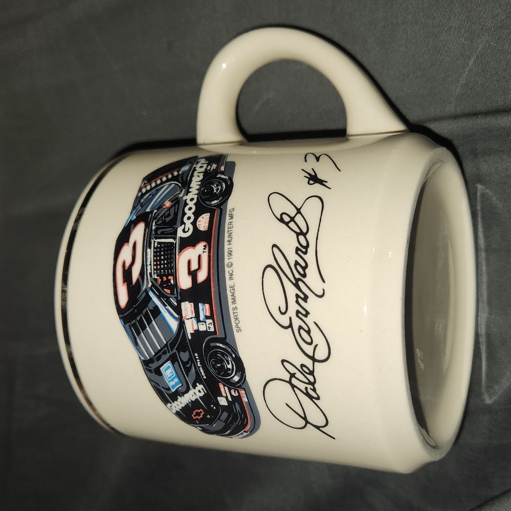 Vintage Dale Earnhardt Signature Coffee Cuo